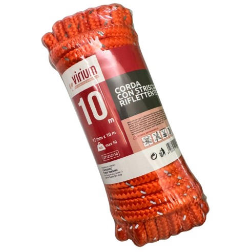 Corda con striscia riflettente 12mm x...