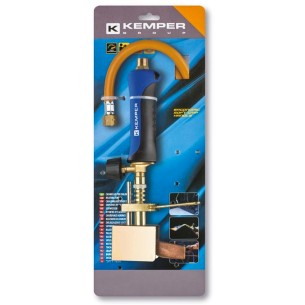 Cannello per saldatura con tubo e mazza di rame 200 g Kemper 1217RT