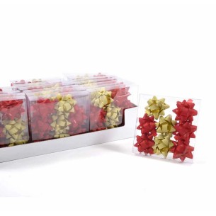 Set 8 coccarde Natalizie assortite Mercury 11789 8034052617789