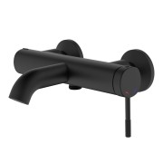 Miscelatore vasca serie Riviera nero Idro-Bric