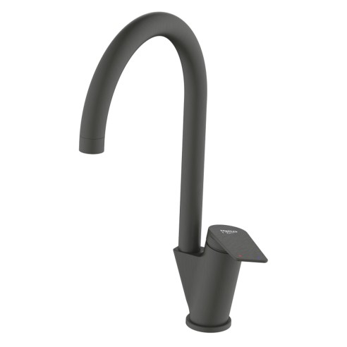 Miscelatore lavello bocca alta Dynamic gungrey Idro-Bric