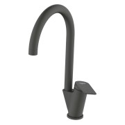 Miscelatore lavello bocca alta Dynamic gungrey Idro-Bric