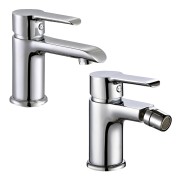Set miscelatore lavabo e bidet serie Ariel di Idro-Bric