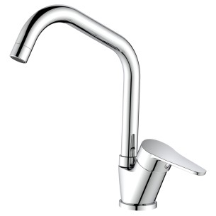 Rubinetto miscelatore lavello bocca alta Allen cromo Idro-Bric