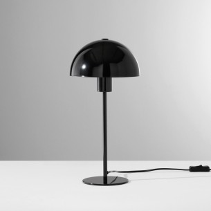 Lampada da tavolo Popart in metallo nero 2
