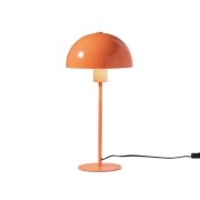 Lampada da tavolo Pop Art in metallo arancio