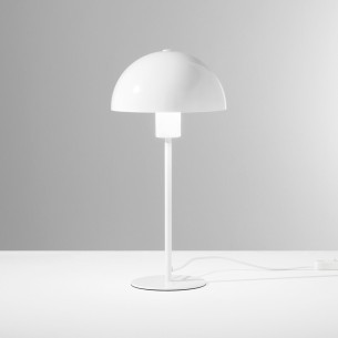 Lampada da tavolo Popart in metallo bianco 2
