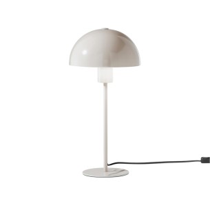 Lampada da tavolo Pop Art in metallo beige