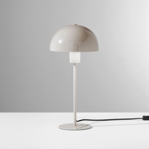 Lampada da tavolo Pop Art in metallo beige 2