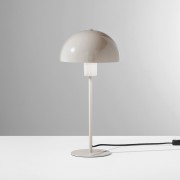 Lampada da tavolo Pop Art in metallo beige