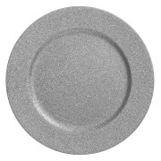 Sottopiatto glitter argento Ø 33 cm Tognana