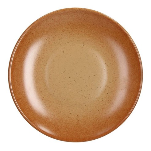 Piatto dessert 20 cm gres porcellanato Tierra arancione