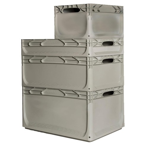 Artplast contenitore impilabile polipropilene grigio