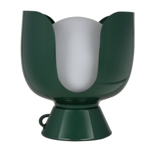 Lampada da tavolo Calice Decor Corolle E14, verde 2