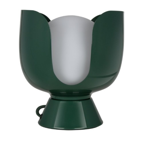 Lampada da tavolo Calice Decor Corolle E14, verde