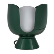 Lampada da tavolo Calice Decor Corolle E14, verde