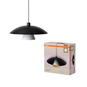 Osram lampadario Fungo volante E27, nero