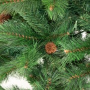 Albero di Natale realistico Amazzonia New con pigne 270 cm Flora AMAZNEW270 rami con pigne