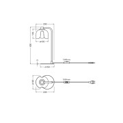 Osram lampada da tavolo Decor Corolle G9, verde dimensione