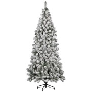 Albero di Natale innevato Kenya 150 cm Flora Kenyaflock150