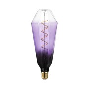 Eglo lampadina Vintage LED, E27 diamante viola