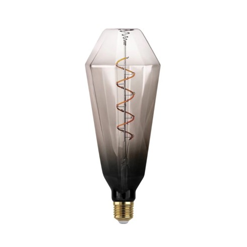 Eglo lampadina Vintage LED, E27 diamante grigio