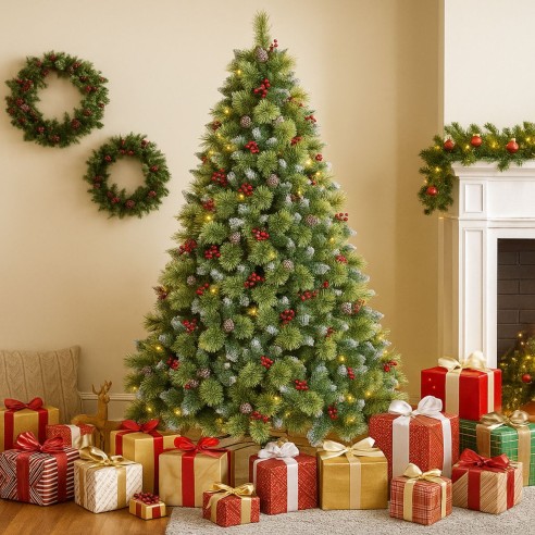 Albero di Natale Cherry 150 cm Flora