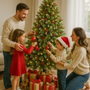 Albero di Natale Cherry addobbo