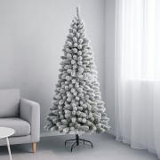 Albero di Natale innevato Kenya 240 cm Flora ambientato