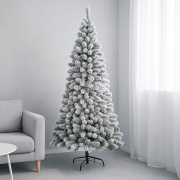 Albero di Natale innevato Kenya 210 cm Flora ambient