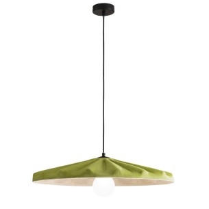 Lampadario sospensione Wimbledon in feltro naturale, eco-friendly 2