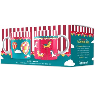 Set 2 tazze Mug Bialetti Wonderland 300 ml 2