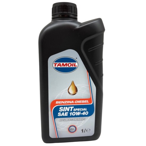 Olio motore benzina diesel Sint Special SAE City Start 1L 10W-40 Tamoil 8008959645022