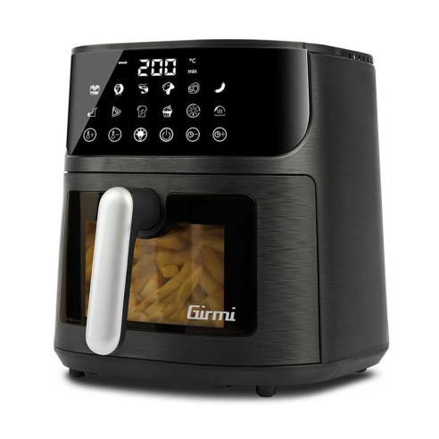 Friggitrice ad aria Girmi FG78 EcoFrit Black 6 L