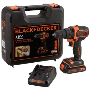 Trapano avvitatore 18V (BDCDD186K) con valigetta