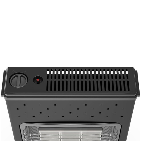 Stufa a gas con infrarossi 4200 W Infra Metano S1 Olimpia Splendid 99233 8021183992335 regolatore potenza
