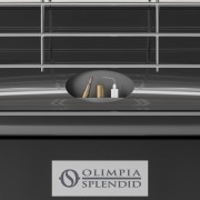 Stufa a gas con infrarossi 4200 W Infra Metano S1 Olimpia Splendid 99233 8021183992335 piezoelettrico