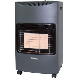 Stufa a gas 2 in 1 GH 1142 R nero 4,2 kW Qlima 8713508783123