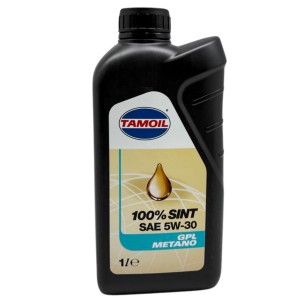 Olio motore GPL Metano Sint SAE 1L 5W-30 Tamoil 8008959967025