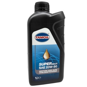 Olio motore benzina diesel Tamoil Super Multi SAE 20W-50 8008959958023
