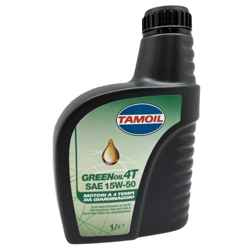 Olio motore Green Oil Garden 4T SAE 1L 15W-50 Tamoil 8008959380022