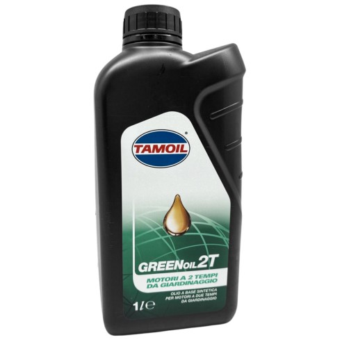 Olio motore Green Oil Garden 2T SAE 1L Tamoil 8008959381029