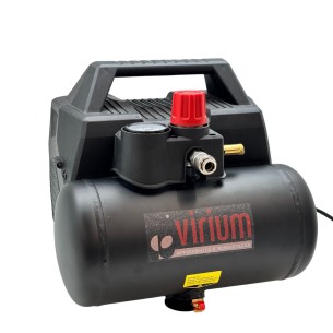 Compressore aria silenziato portatile 6 L Virium