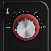 Forno elettrico Girmi FE20, 1380 W, 20 litri, rosso manopola