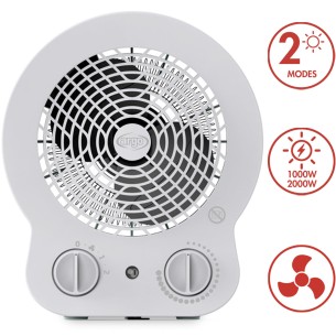 Termoventilatore con resistenza a filo Dori Ice 1000W-2000W Argo 191070211 2
