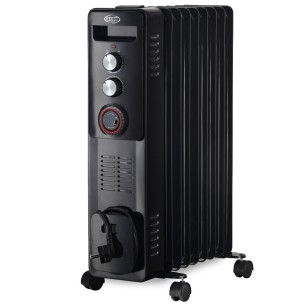 Radiatore a olio minerale diatermico Warm Black TT 9 Argo 191150027