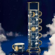 Set 6 tazzine impilabili Bialetti Sole e Luna