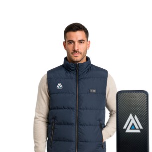 Gilet termico riscaldato a batteria USB 5V Dual Heat Control ALP V-07 2