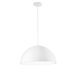 Lampadario sospensione XENIA resina bianco