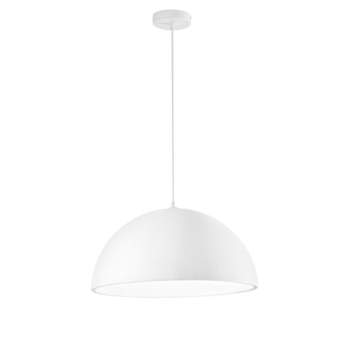 Lampadario sospensione XENIA resina bianco